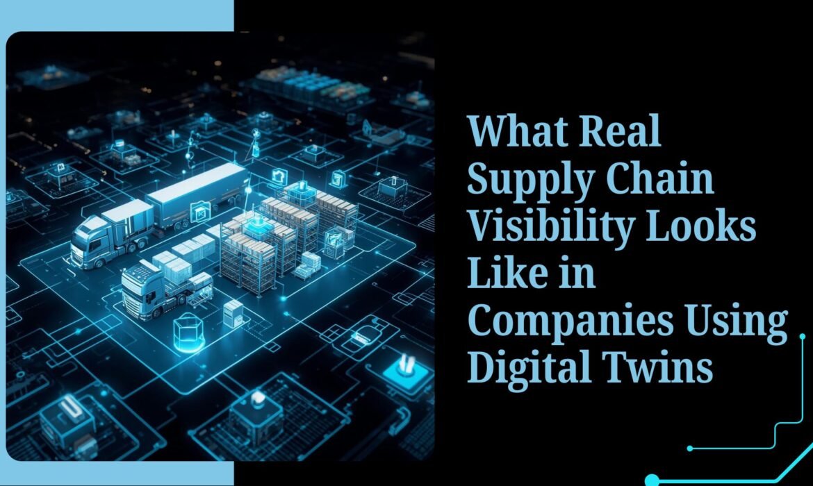 What Real Supply Chain Visibility Looks Like in Companies Using Digital Twins