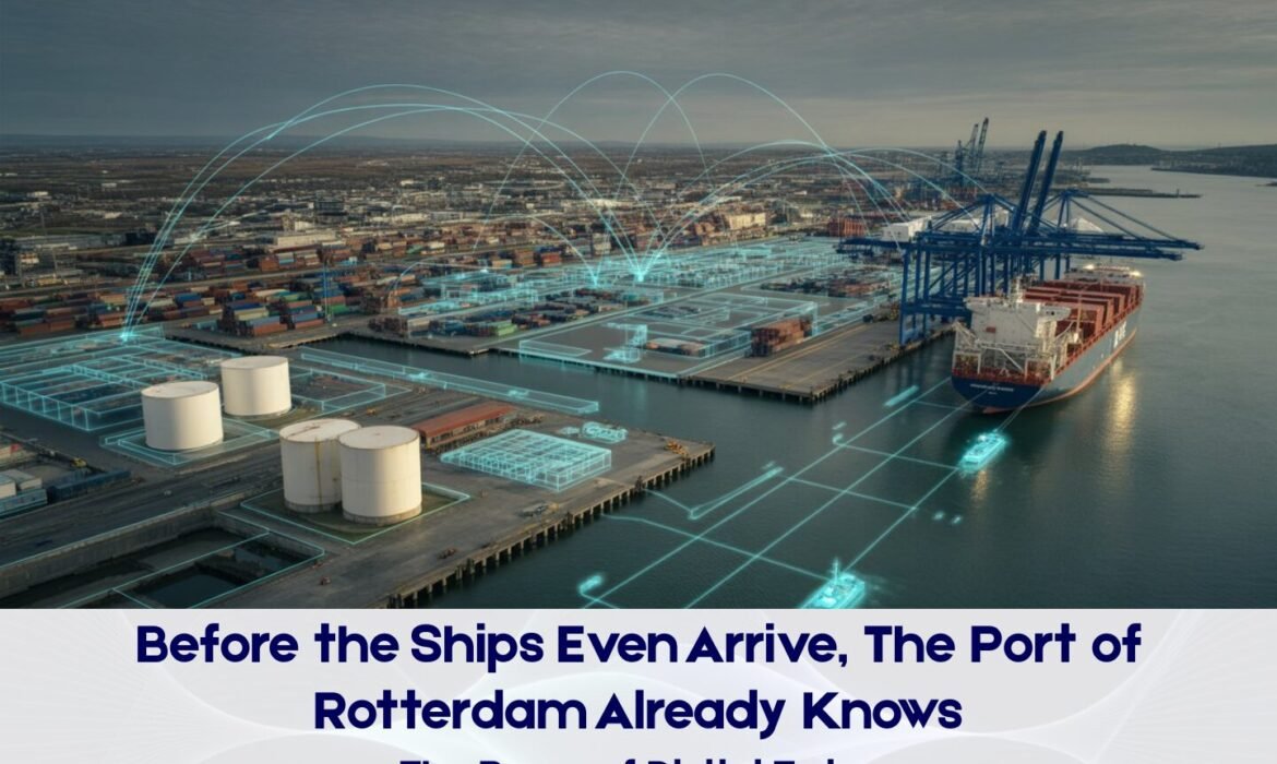 Before the Ships Even Arrive, The Port of Rotterdam Already Knows - The Power of Digital Twins