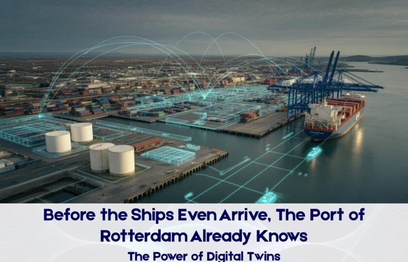 Before the Ships Even Arrive, The Port of Rotterdam Already Knows - The Power of Digital Twins