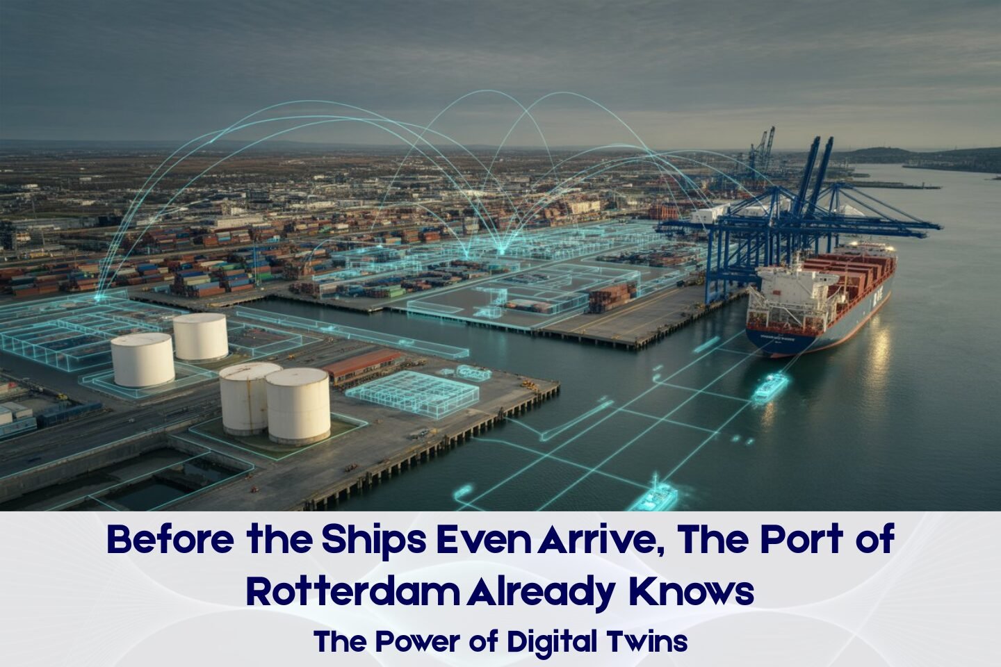 Before the Ships Even Arrive, The Port of Rotterdam Already Knows - The Power of Digital Twins