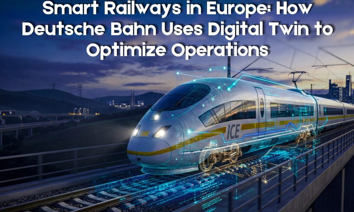 Smart Railways in Europe: How Deutsche Bahn Uses Digital Twin to Optimize Operations