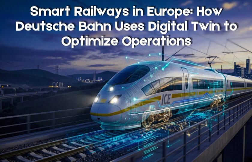Smart Railways in Europe: How Deutsche Bahn Uses Digital Twin to Optimize Operations