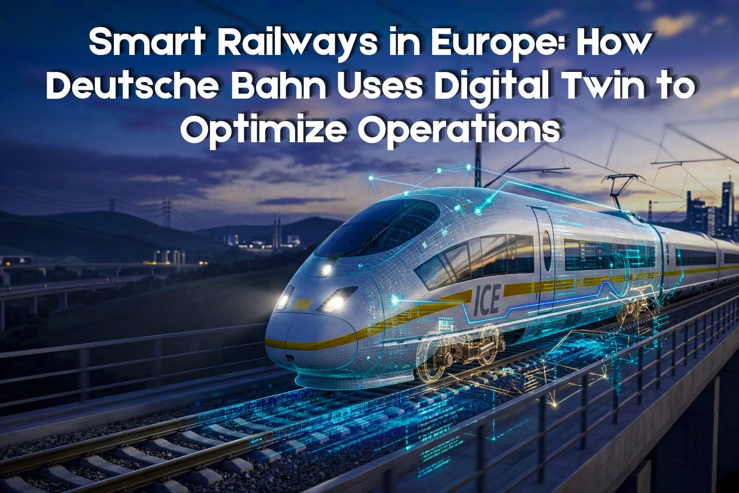 Smart Railways in Europe: How Deutsche Bahn Uses Digital Twin to Optimize Operations