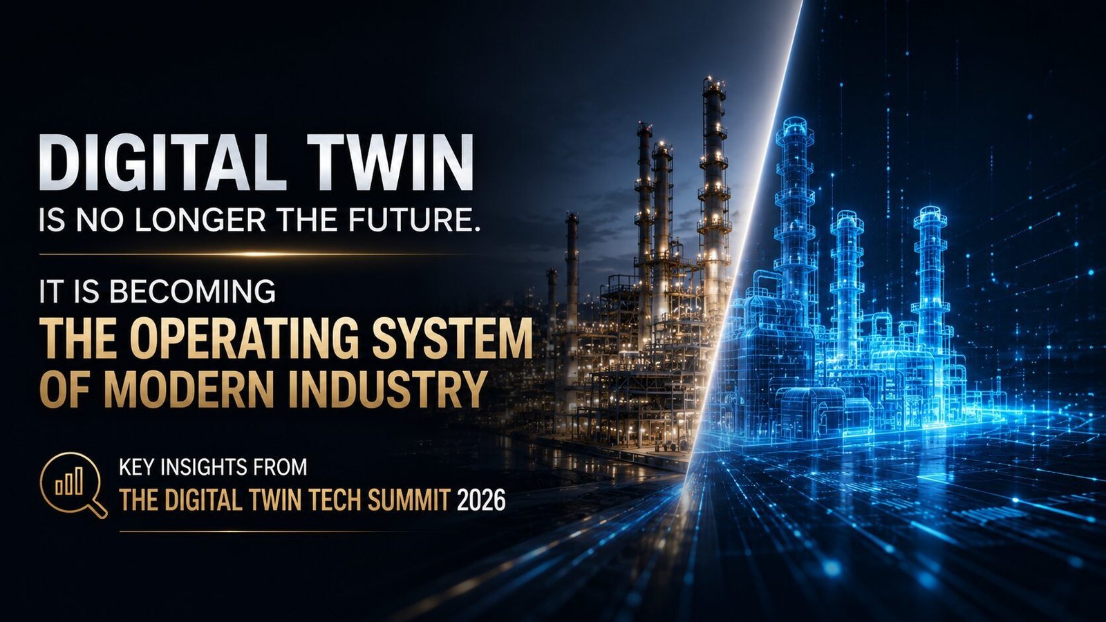Digital Twin Is No Longer the Future. It Is Becoming the Operating System of Modern Industry Key Insights from the Digital Twin Tech Summit 2026 That Every Business Leader Should Know