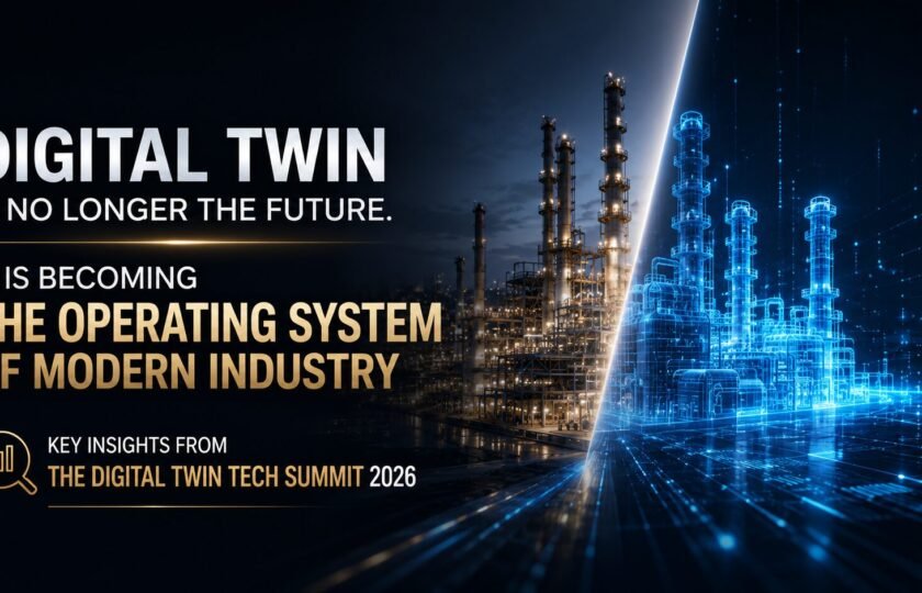 Digital Twin Is No Longer the Future. It Is Becoming the Operating System of Modern Industry Key Insights from the Digital Twin Tech Summit 2026 That Every Business Leader Should Know