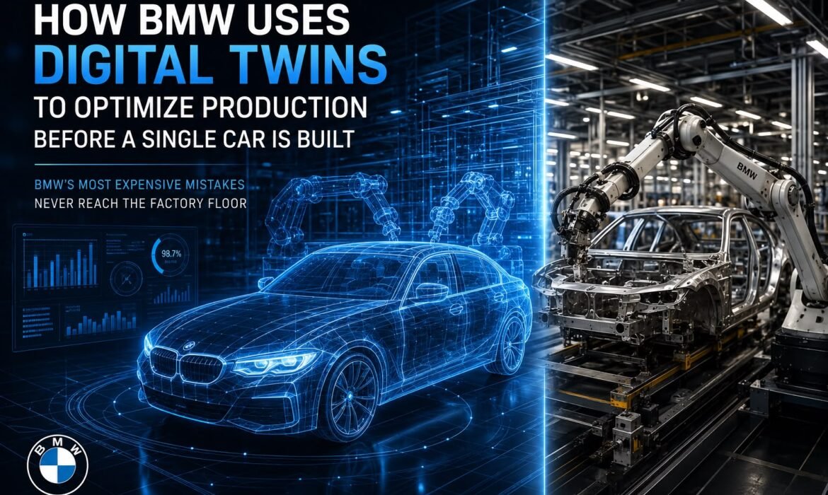 How BMW Uses Digital Twins to Optimize Production Before a Single Car Is Built BMW's Most Expensive Mistakes Never Reach the Factory Floor
