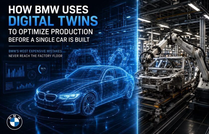 How BMW Uses Digital Twins to Optimize Production Before a Single Car Is Built BMW's Most Expensive Mistakes Never Reach the Factory Floor