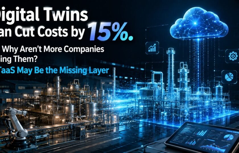 Digital Twins Can Cut Costs by 15%. So Why Aren't More Companies Using Them? DTaaS May Be the Missing Layer