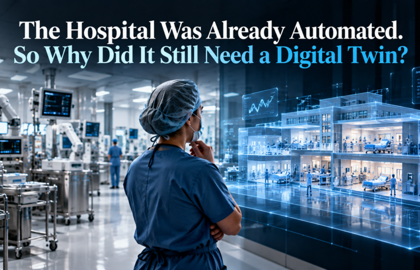 The Hospital Was Already Automated. So Why Did It Still Need a Digital Twin?